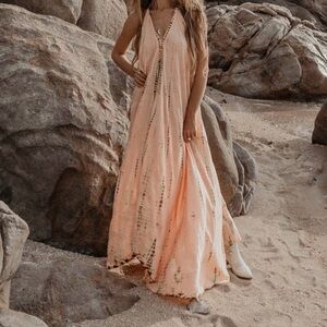 Bohemian Flowy Maxi Dress